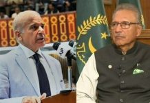 President Alvi falls sick, failed to administer oath to Shehbaz