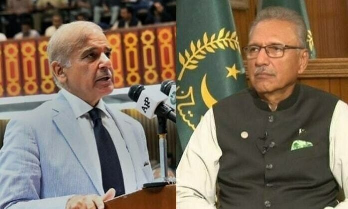 President Alvi falls sick, failed to administer oath to Shehbaz